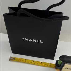 💯 Authentic CHANEL Black Shopping Bag